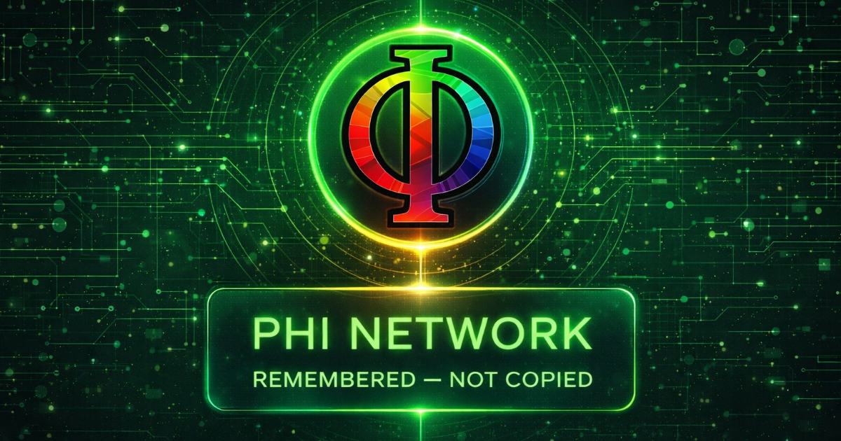 Phi Network (ΦNet) ⧫ Proof-of-Breath Identity, Value & Memory (Kairos ...